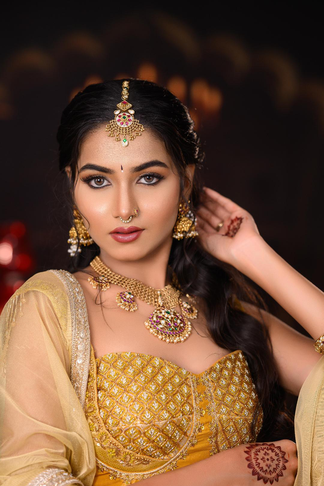 Glamour Photoshoot Makeup Karnataka