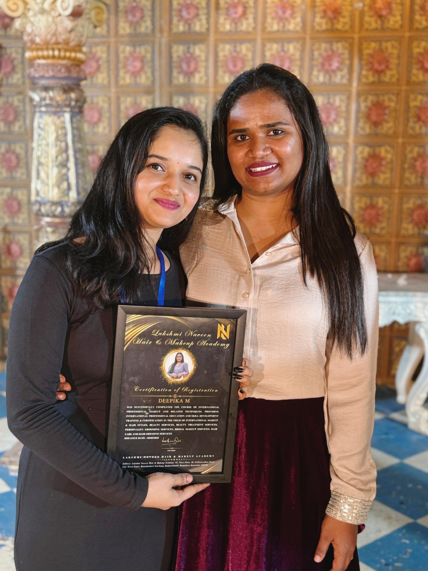 Krupa Makeovers - International Makeup Certification Lakshmi Naveen Academy